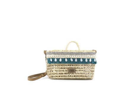 Crossbody nudos VALENTINA azul